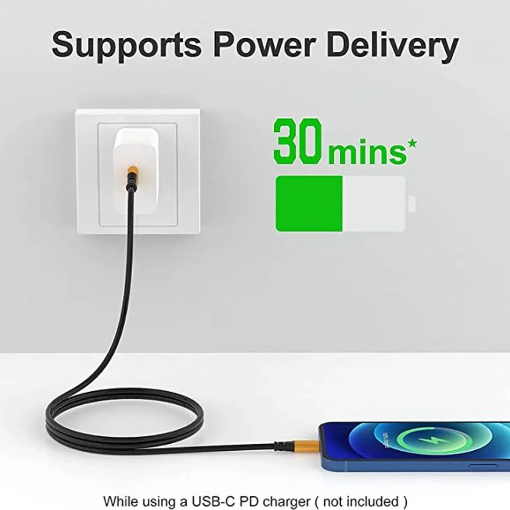 iPhone Charger 10 ft,3-Pack Extra Long Lightning Cable [Apple MFi Certified]